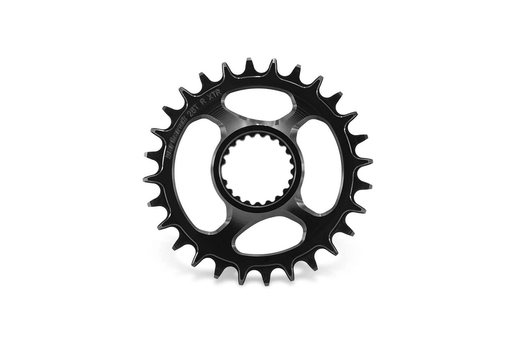 DM MTB chainring for Shimano (4-spoke design) Zębatka rowerowa / bicycle chainring