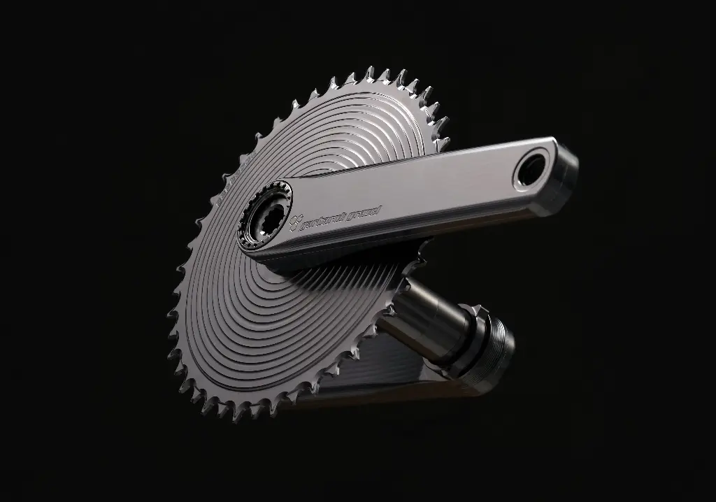 DM AERO chainring for Garbaruk 