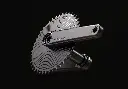 DM AERO chainring for Garbaruk 