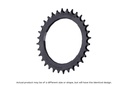 MTB AERO thread mount chainring for XX/XX SL power meter